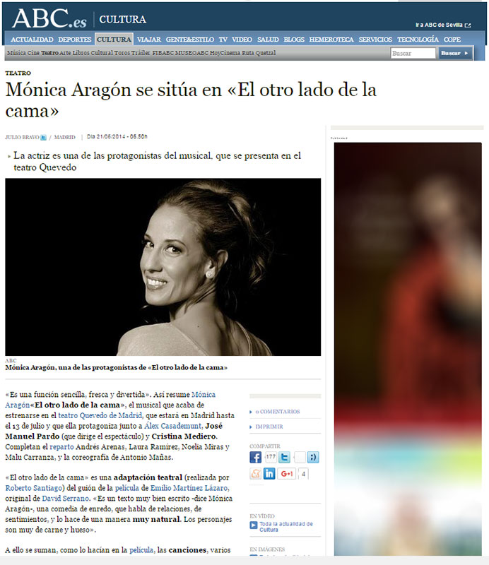 Mónca Aragón en ABC.es